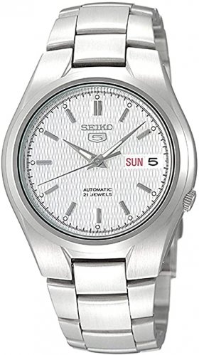 Seiko Men's SNK601 5 Automatic Silver Dial Stainless Steel Bracelet Watch