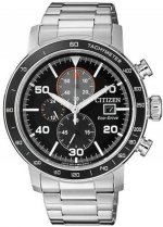 Citizen Men's Eco-Drive Stainless Steel Chronograph Watch