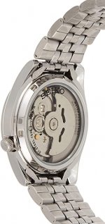 Seiko Men's SNK355K 5 Automatic Silver Dial Stainless Steel Watch