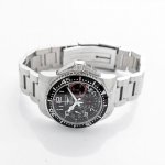 Longines Hydroconquest Chronograph Black Dial Stainless Steel Mens Watch L36964536