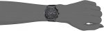 Seiko Lacoste Black pvd Quartz Watch with Leather Strap, 19 (Model: 2010997)