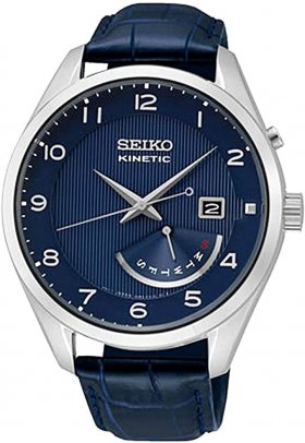 Seiko neo Classic Mens Analog Japanese Automatic Watch with Leather Bracelet SRN061P1