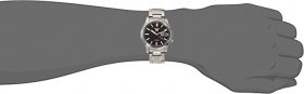 Seiko Men's SNK795 5 Automatic Stainless Steel Watch with Black Dial