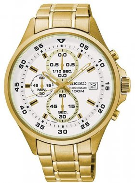 Seiko Seiko Mens Analog White Business Quartz SKS632P1