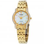 Citizen Jolie Mother Of Pearl Dial Stainless Steel Ladies Watch EM0692-54D