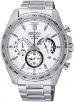 Seiko Men's Chronograph Quartz Watch with Stainless Steel Strap SSB297P1