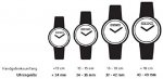 Seiko Women's Year-Round Quartz Watch with Stainless Steel Strap, Silver, 19 (Model: SXDF55P1)