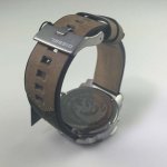 Diesel Men's Machinus DZ1735 Green Leather Quartz Watch