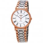 Longines Flagship Automatic White Dial Two-tone Men's Watch L49211117