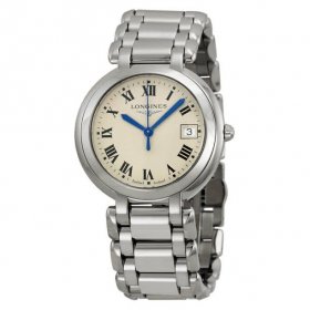 Longines PrimaLuna White Dial Stainless Steel Ladies Watch L81144716