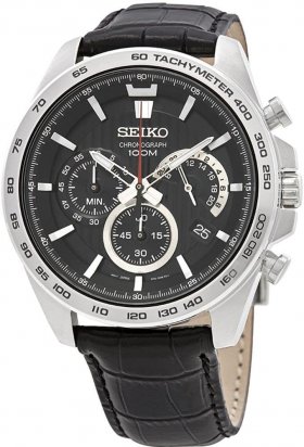 Seiko Neo Sport SSB305P1 Men Black Watch