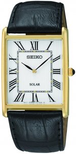 Seiko Men's SUP880 Analog Display Japanese Quartz Black Watch