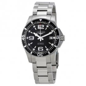 Longines HydroConquest Automatic Black Dial Men's 39 mm Watch L3.741.4.56.6