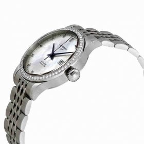 Longines Record Automatic Mother of Pearl Dial Ladies Watch L2.321.0.87.6