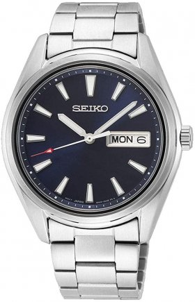 Seiko SUR347P1 Classic Ladies Analog Blue Business Quartz Seiko