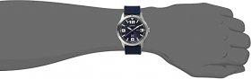 Seiko Men's SNE329 Sport Solar-Powered Stainless Steel Watch with Blue Nylon Band