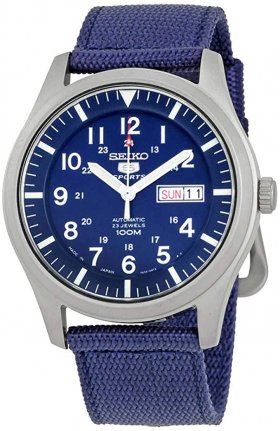 Seiko 5 Automatic Blue Dial Men's Watch SNZG11J1