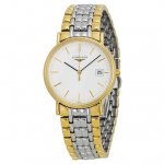 Longines Presence White Dial Two-tone Mens Watch L47202127