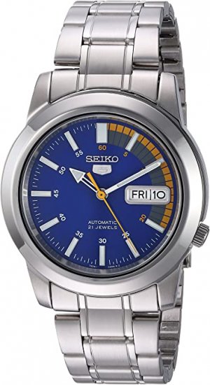 Seiko Men\'s SNKK27 5 Stainless Steel Automatic Watch