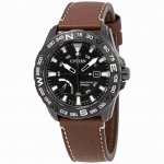 Citizen Men's Eco-Drive Leather Watch AW7045-09E