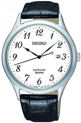 Seiko Sapphire White Dial Men's Watch SGEH75P1