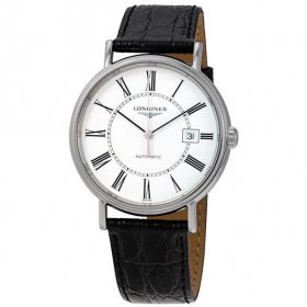 Longines Presence Automatic White Dial Men's Watch L49224112