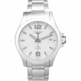 Longines THE LONGINES CONQUEST V.H.P. 41MM SILVER DIAL L37164766