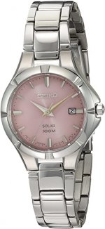 Seiko Women's Japanese Quartz Stainless Steel Watch, Color:Silver-Toned (Model: SUT315)