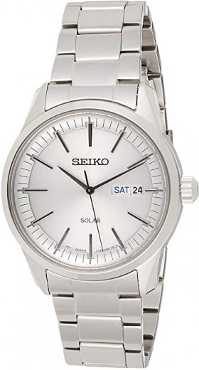 Seiko Quartz Men's Stainless Steel Watch SNE523P1