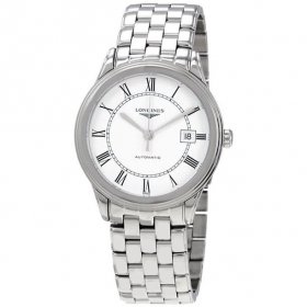 Longines Flagship Automatic White Matte Dial Men's Watch L49744216