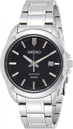 Seiko Mens Quartz Analog Dress Watch NWT SGEH49P1