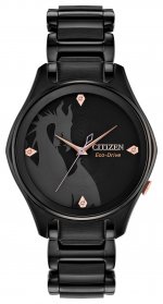 Citizen Women's Eco-Drive Disney Maleficent Black Diamond Watch - EM0595-51W