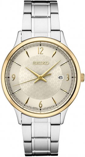 Seiko Men's Japanese Quartz Stainless Steel Strap, Silver, 0 Casual Watch (Model: SGEH92)