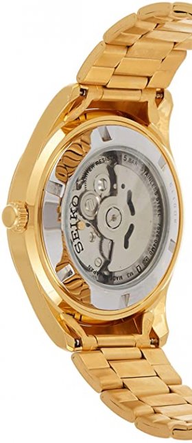 Seiko 5 Automatic Gold Dial Men's Watch SNKN96J1