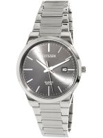 Citizen Men's BI5060-51H Silver Stainless-Steel Japanese Quartz Dress Watch