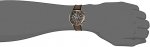 Seiko Men's Chronograph/Essentials Stainless Steel Japanese Quartz With Silicone Strap, Brown (Model: SSB371)