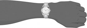 Seiko Men's Essentials Japanese Quartz With Stainless Steel Strap, Silver (Model: SUR307)