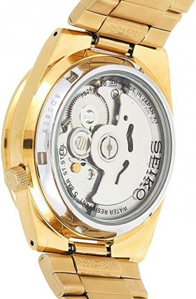 Seiko Sieko Men's SNKE06 Stainless Steel Analog with Gold Dial Watch