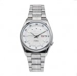 Seiko 5 SNK559J1 Stainless Steel Automatic Analog Mens Watch 100M WR SNK559 New