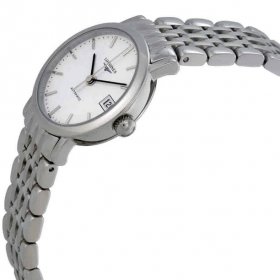 Longines Elegant White Dial Stainless Steel Ladies Watch L43094126