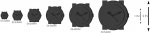 Seiko Men's SKZ267 5 Stainless Steel Black Dial Watch
