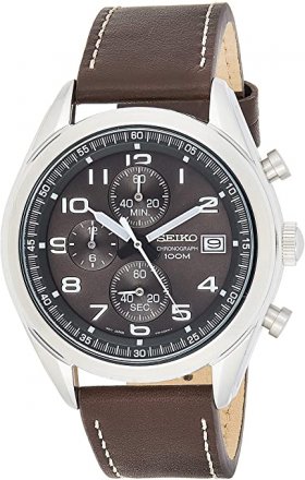 Seiko Chrono SSB275P1 Mens Chronograph Solid Case