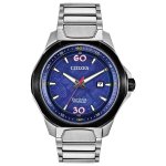 Citizen AW1548-86W Men's Marvel Blue Dial Bracelet Eco-Drive Watch