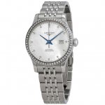 Longines Record Automatic Mother of Pearl Dial Ladies Watch L2.321.0.87.6