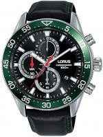 Seiko Lorus Men's Analogue Quartz Watch with Leather Strap RM347FX9