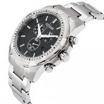 Citizen Black Dial Stainless Steel Men's Watch AT2260-53E