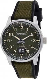 Seiko Conceptual Quartz Green Dial Men's Watch SUR323