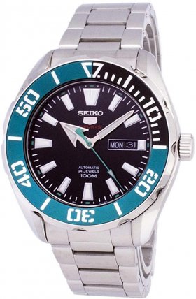 Seiko Mens Analogue Automatic Watch with Stainless Steel Strap SRPC53K1