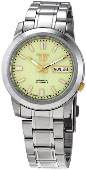 Seiko Series 5 Automatic Green Dial Men's Watch SNKK19J1