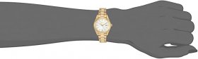 Seiko Women's Essentials Japanese Quartz With Gold Tone Strap (Model: SUR632)